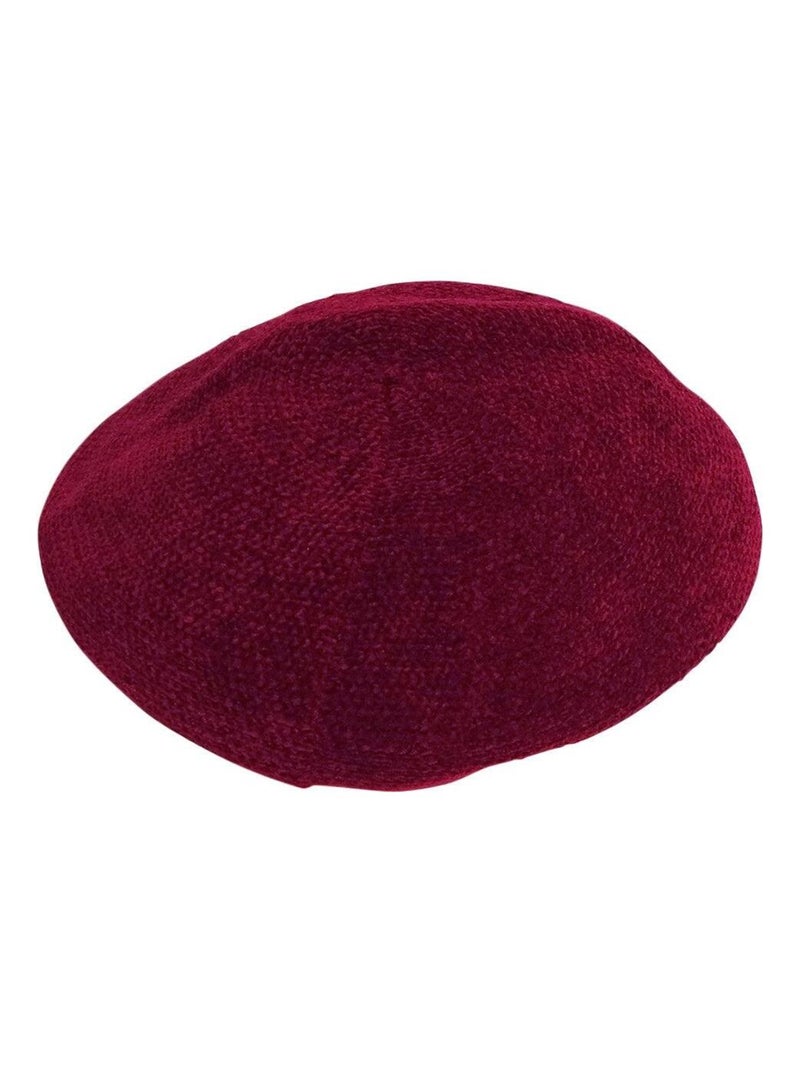 Casquette laine TATIANA Bordeaux - Kiabi