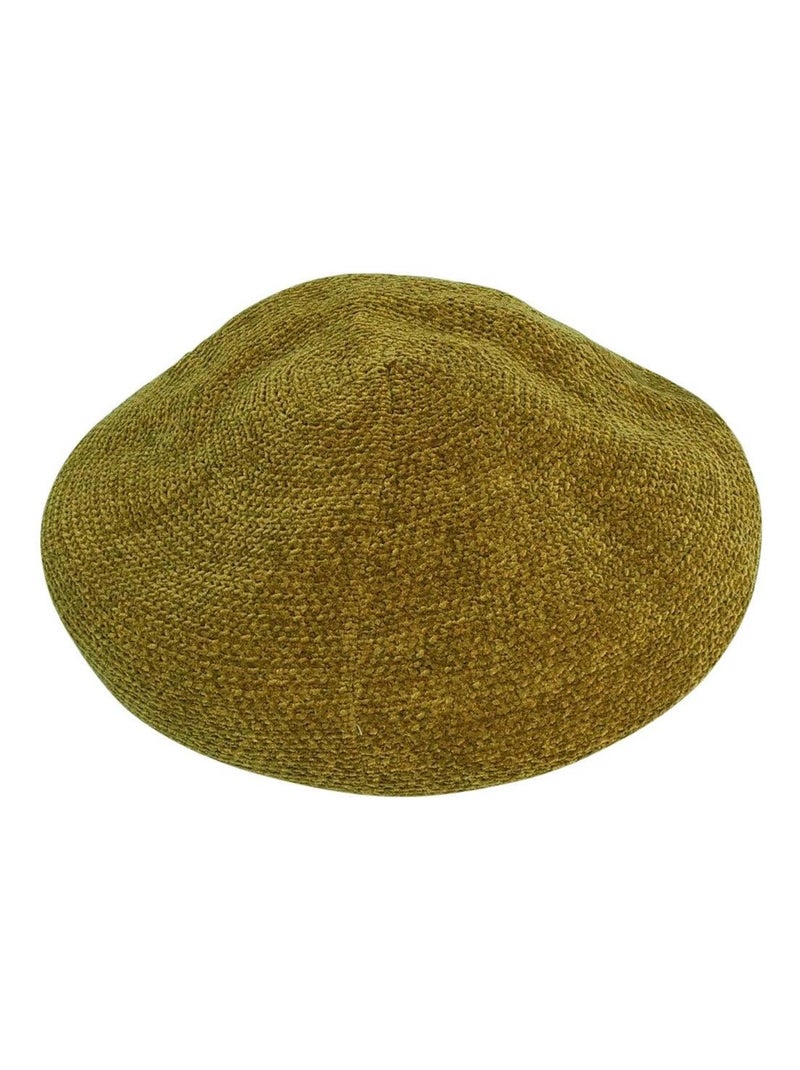 Casquette laine TATIANA Moutarde - Kiabi