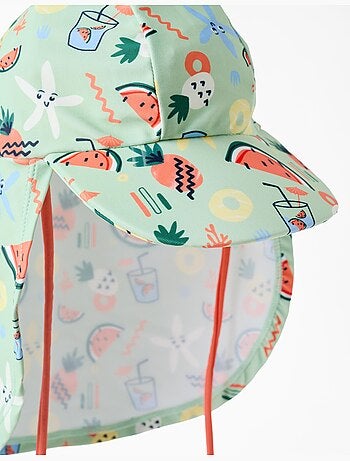 Casquette légionnaire de bain avec motif d'été
