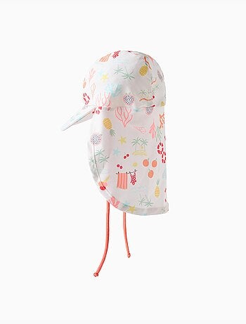 Casquette légionnaire de bain avec motif plage