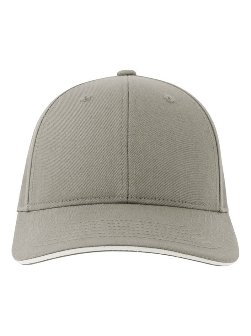Casquette liberty sandwich-s - atlantis headwear Gris Blanc - Kiabi