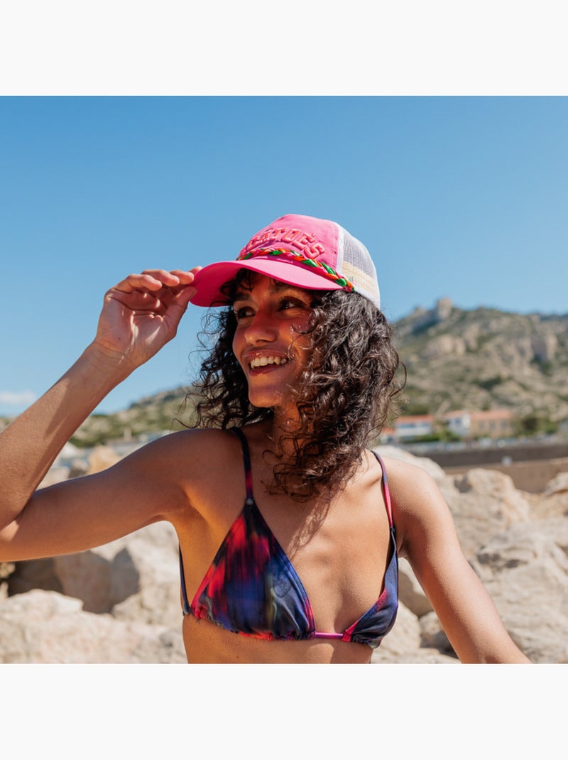Casquette limon Rose fluo - Kiabi