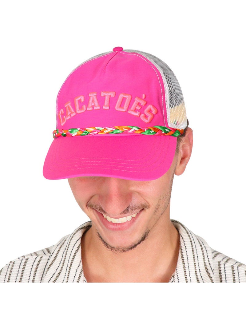 Casquette limon Rose fluo - Kiabi