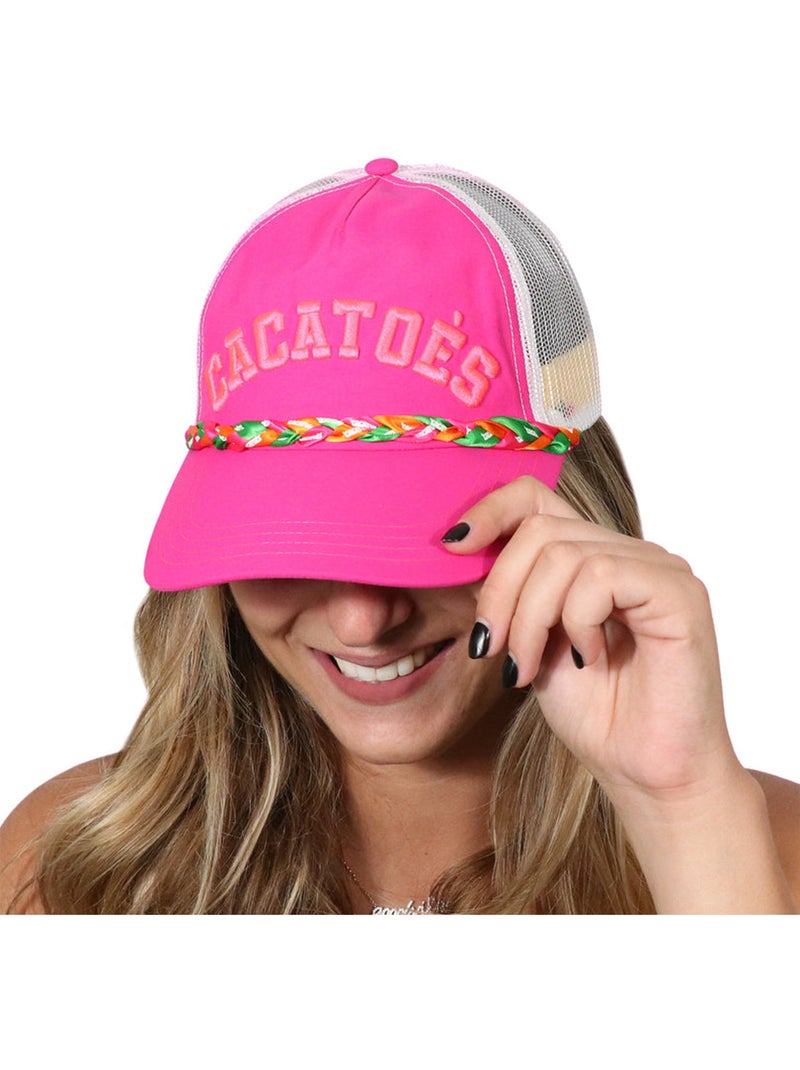 Casquette limon Rose fluo - Kiabi