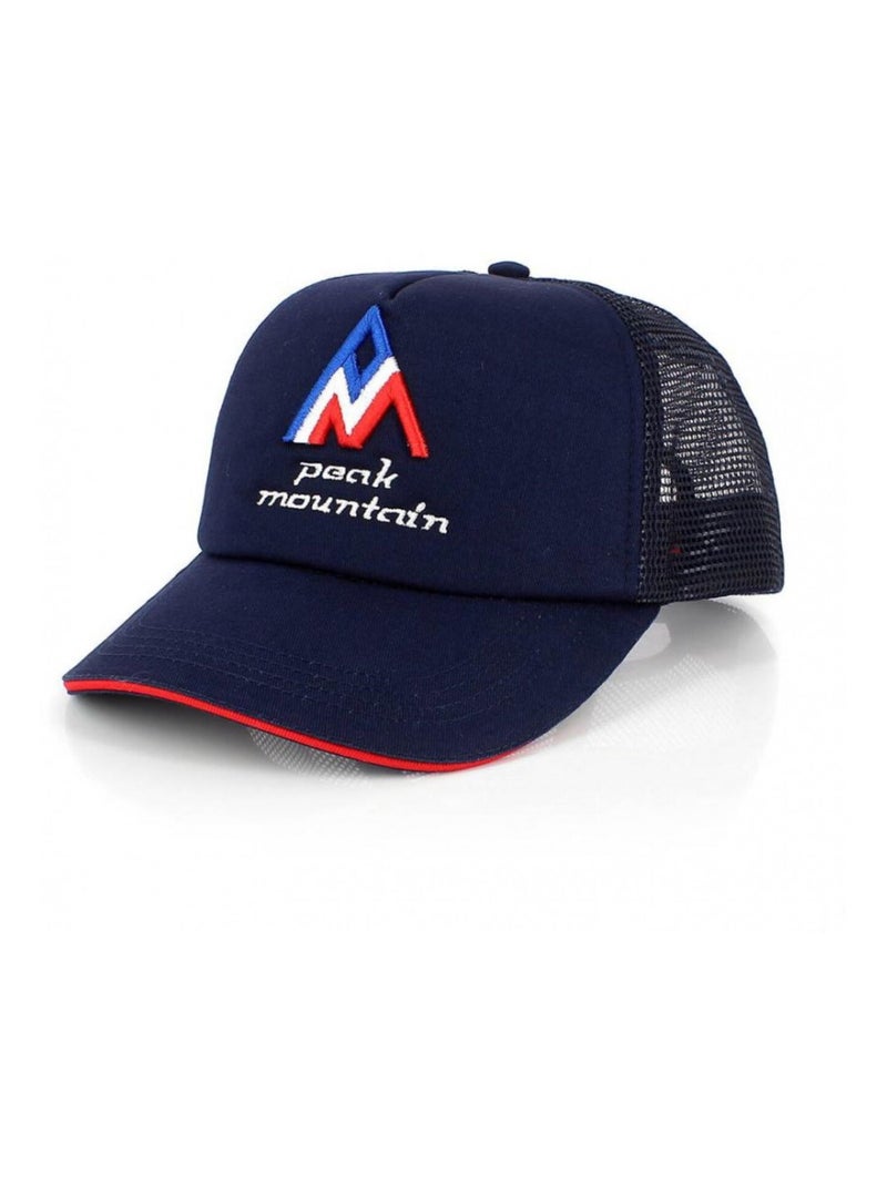 Casquette MACES - PEAK MOUNTAIN Bleu marine - Kiabi