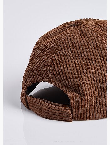 Casquette matière, détail c¿ur léopard - afibel