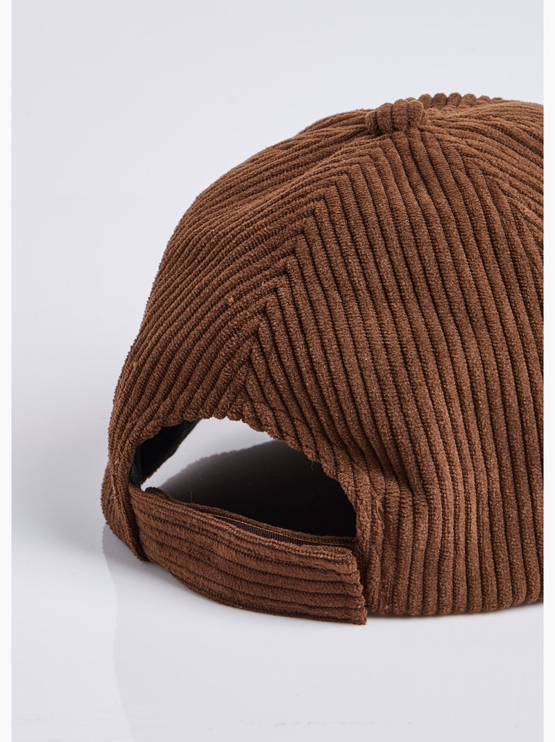 Casquette matière, détail c¿ur léopard - afibel Marron - Kiabi