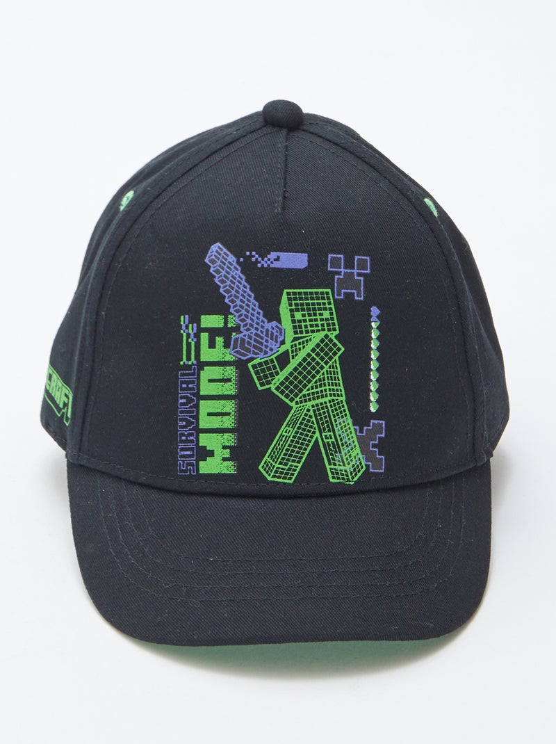 Casquette 'Minecraft' NOIR - Kiabi