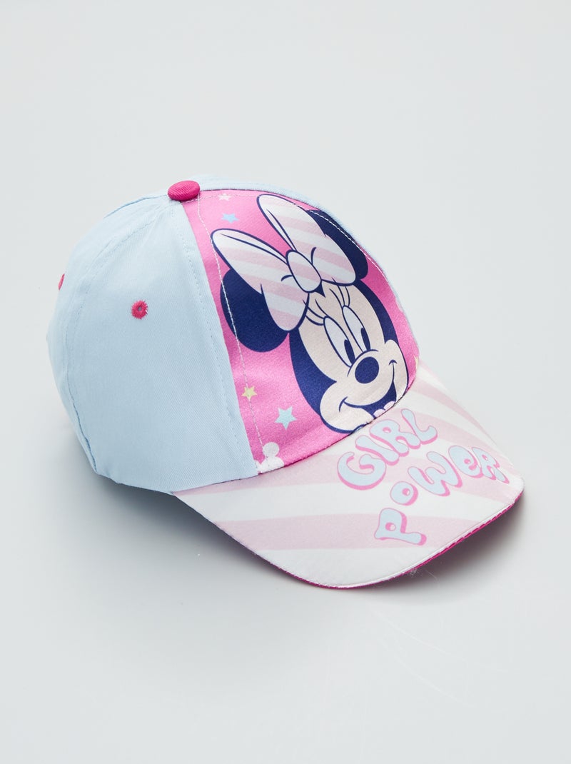 Casquette 'Minnie' en toile bleu - Kiabi