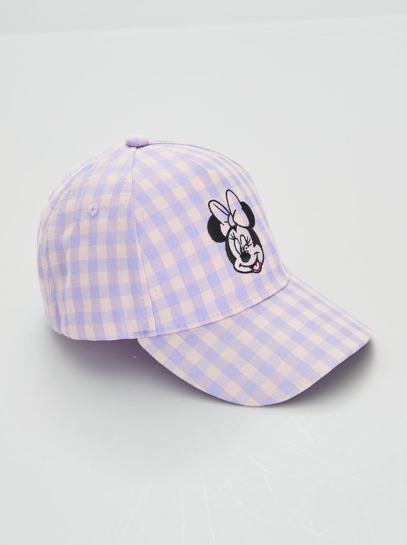 Casquette 'Minnie' en toile Violet - Kiabi