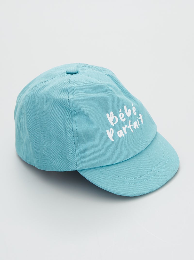 Casquette motif bleu - Kiabi