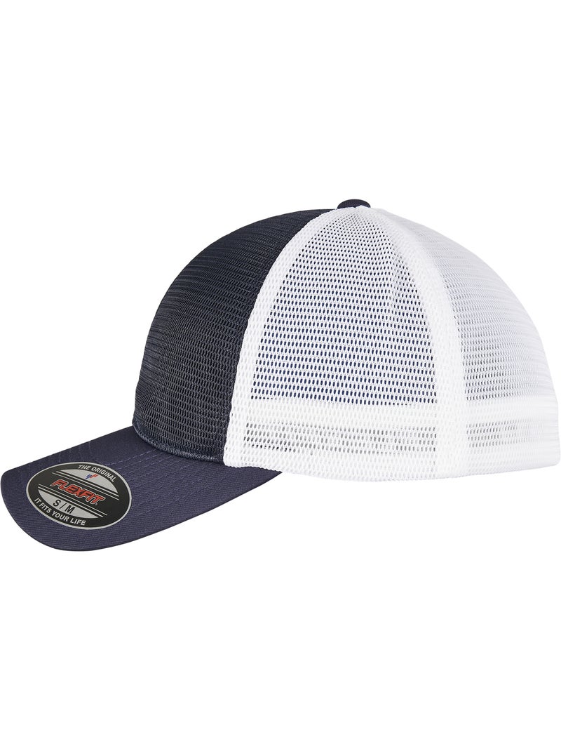 Casquette motif/style deux tons - flexfit Bleu Bleu marine Blanc - Kiabi