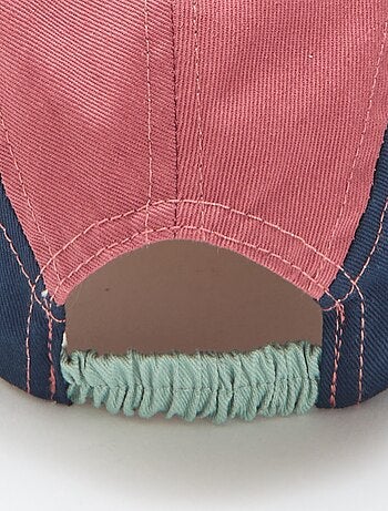 Casquette multicolore