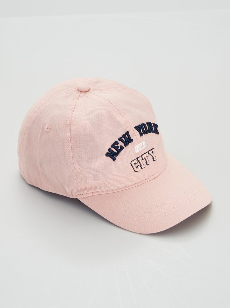 Casquette 'New York' rose - Kiabi