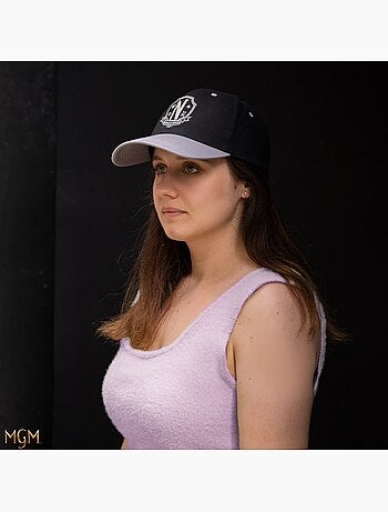 Casquette Noire Académie Nevermore - Mercredi