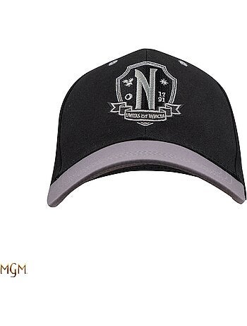 Casquette Noire Académie Nevermore - Mercredi