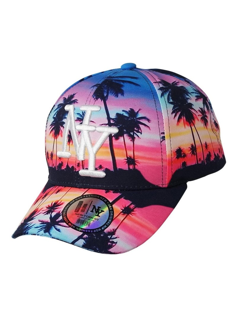 Casquette NY HAWAI Fashion Baseball Rose - Kiabi
