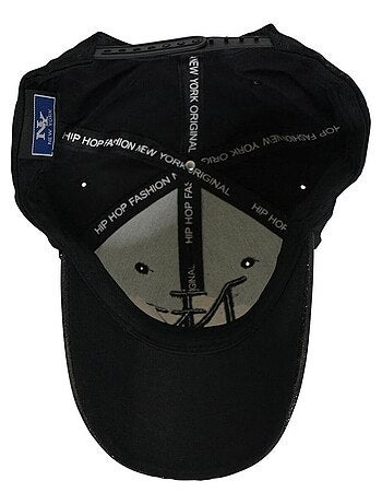 Casquette NY visière HIBISCUS