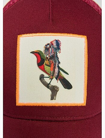 Casquette oki chef à plumes femme - sae paris