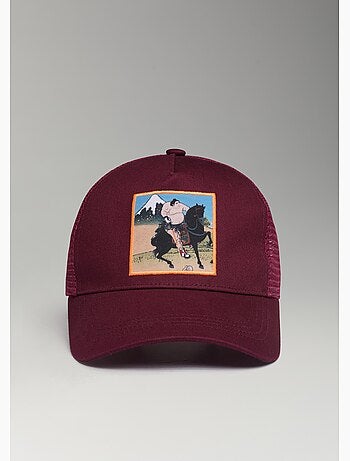 Casquette oki polo bordeaux femme - sae paris