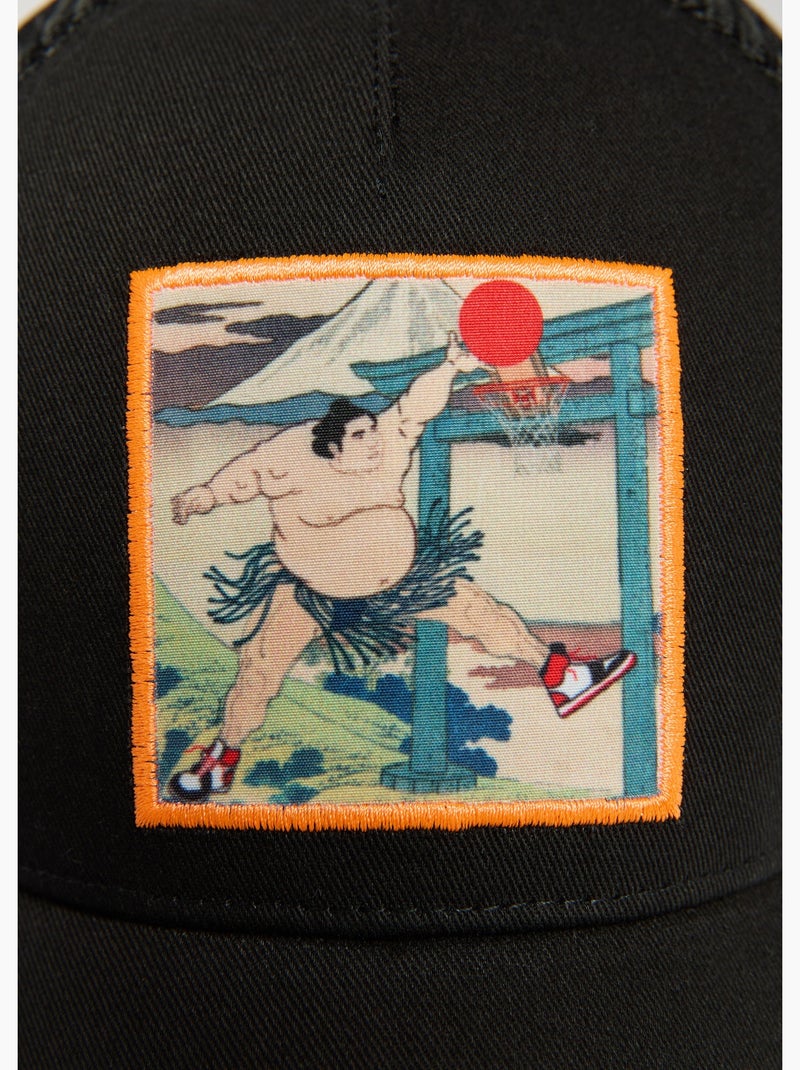 Casquette oki sumo dunk  femme - sae paris Noir - Kiabi