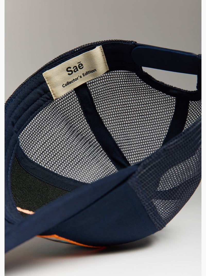 Casquette oki sumo skate  femme - sae paris Bleu - Kiabi