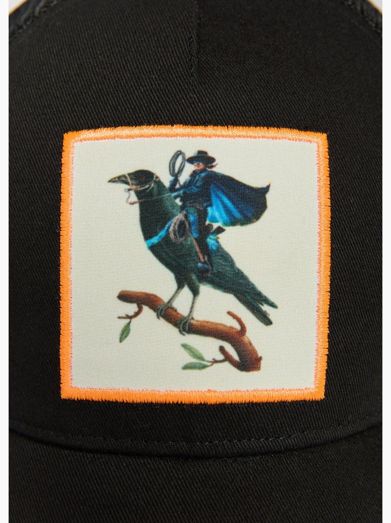 Casquette oki zorro  femme - sae paris Noir - Kiabi