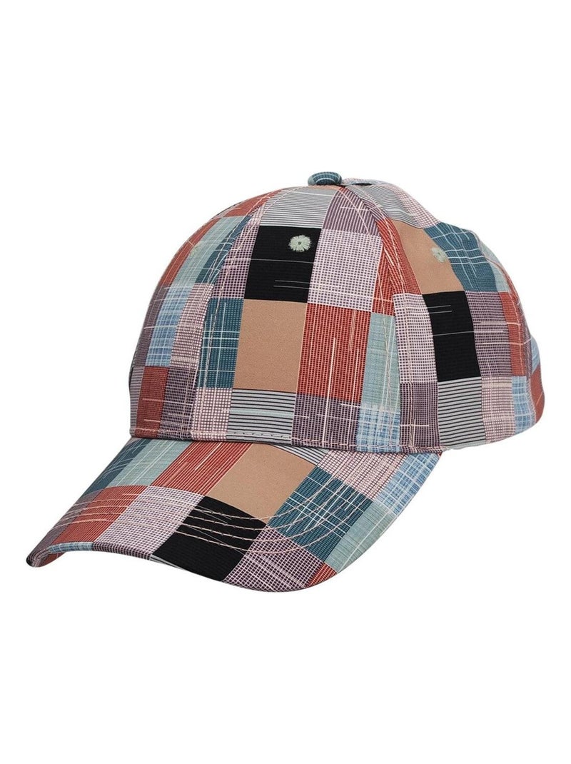 Casquette patchwork ABRIEL Orange - Kiabi