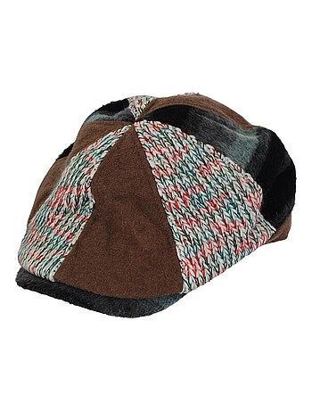 Casquette patchwork