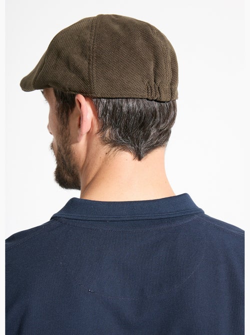 Casquette plate en tissu aspect lainage - Afibel - Kiabi