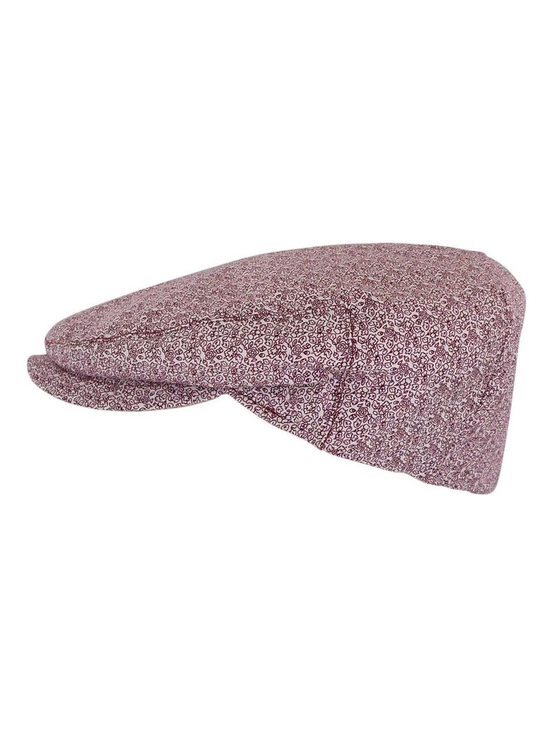 Casquette plate FLEURIE Bordeaux - Kiabi