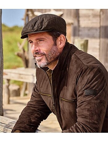 Casquette Plate Matelassée Trendy - ATLAS FOR MEN