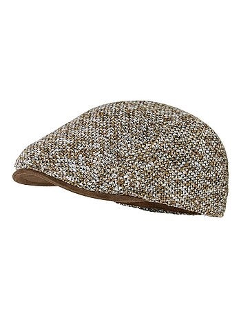 Casquette Plate Tricot Mouliné - ATLAS FOR MEN