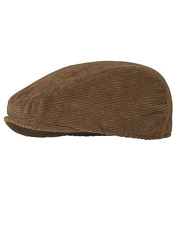 Casquette Plate Velours Côtelé Trendy - ATLAS FOR MEN