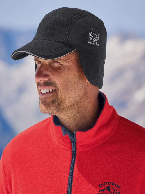 Casquette Polaire Cache-Oreilles  - ATLAS FOR MEN - Kiabi