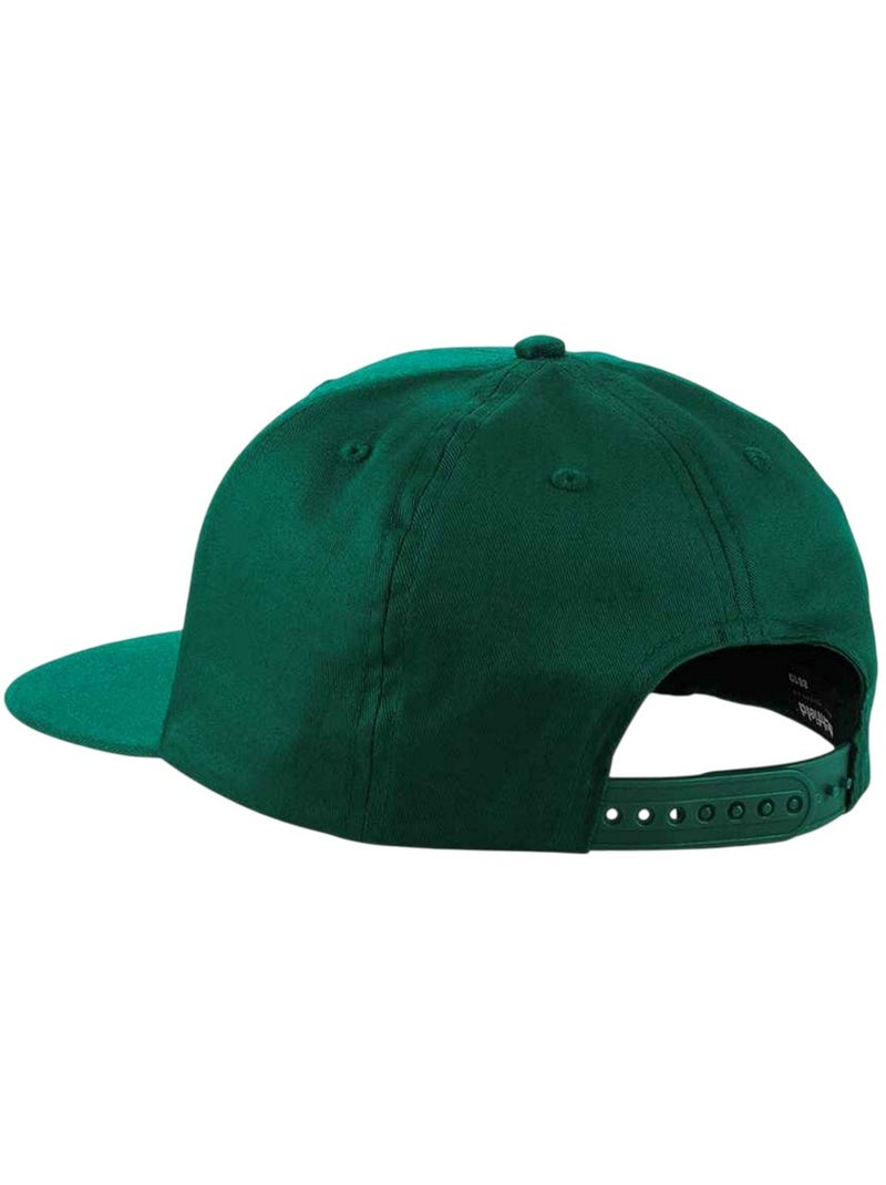 Casquette rapper - beechfield Vert bouteille - Kiabi