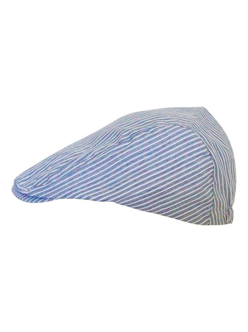 Casquette rayé SOKAL Bleu marine - Kiabi