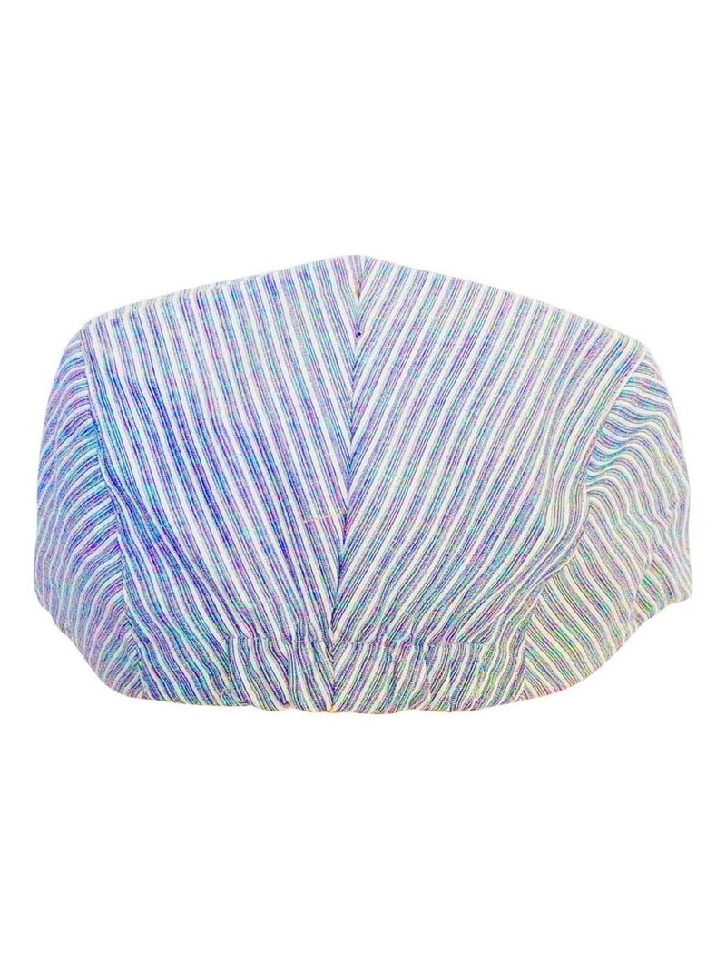Casquette rayé SOKAL Bleu marine - Kiabi