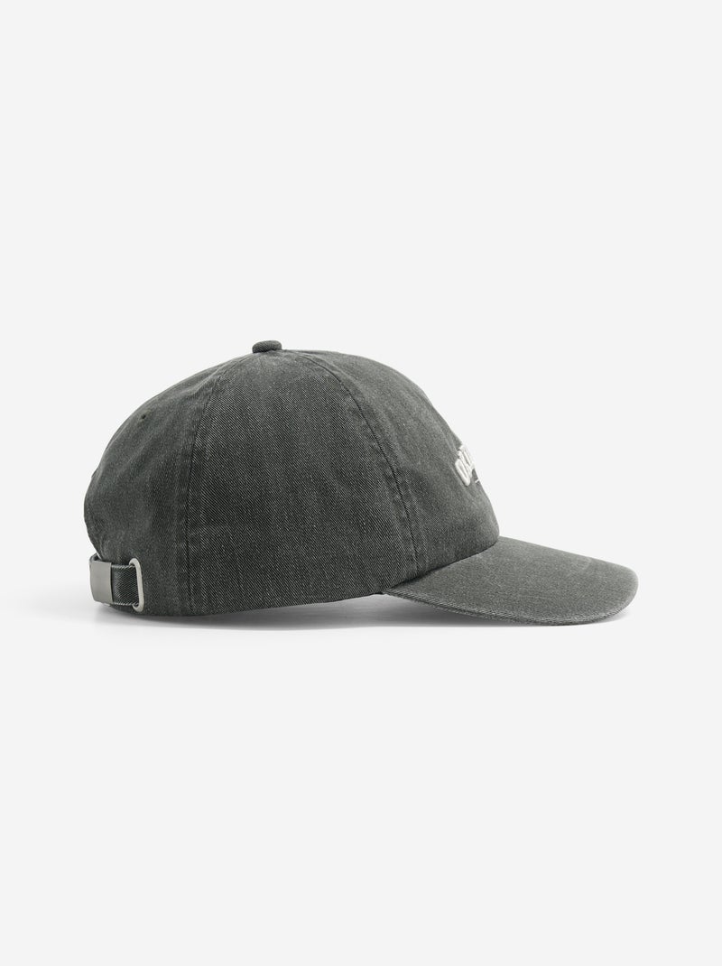 Casquette réglable par scratch Kaki - Kiabi