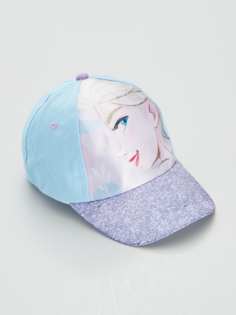 Casquette 'Reine des Neiges' bleu - Kiabi