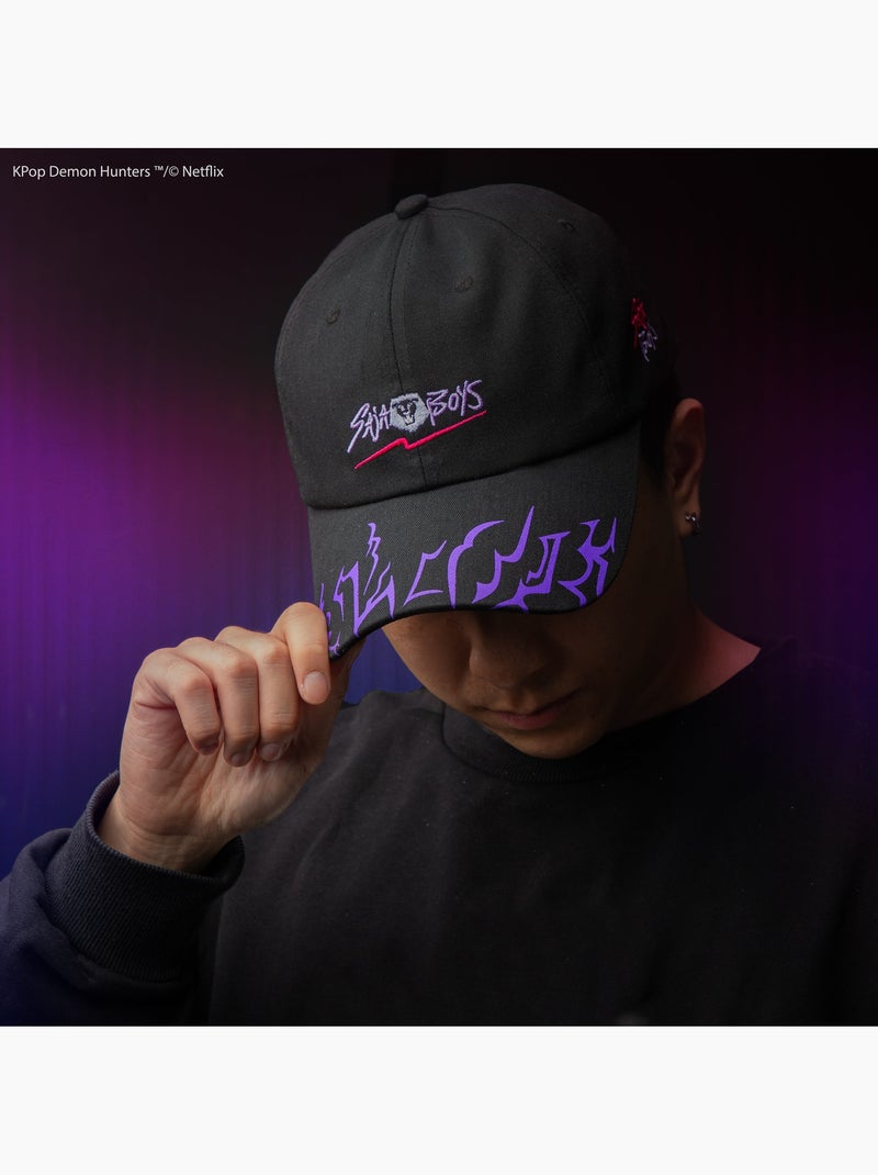 Casquette Saja Boys - KPop Demon Hunters Noir - Kiabi
