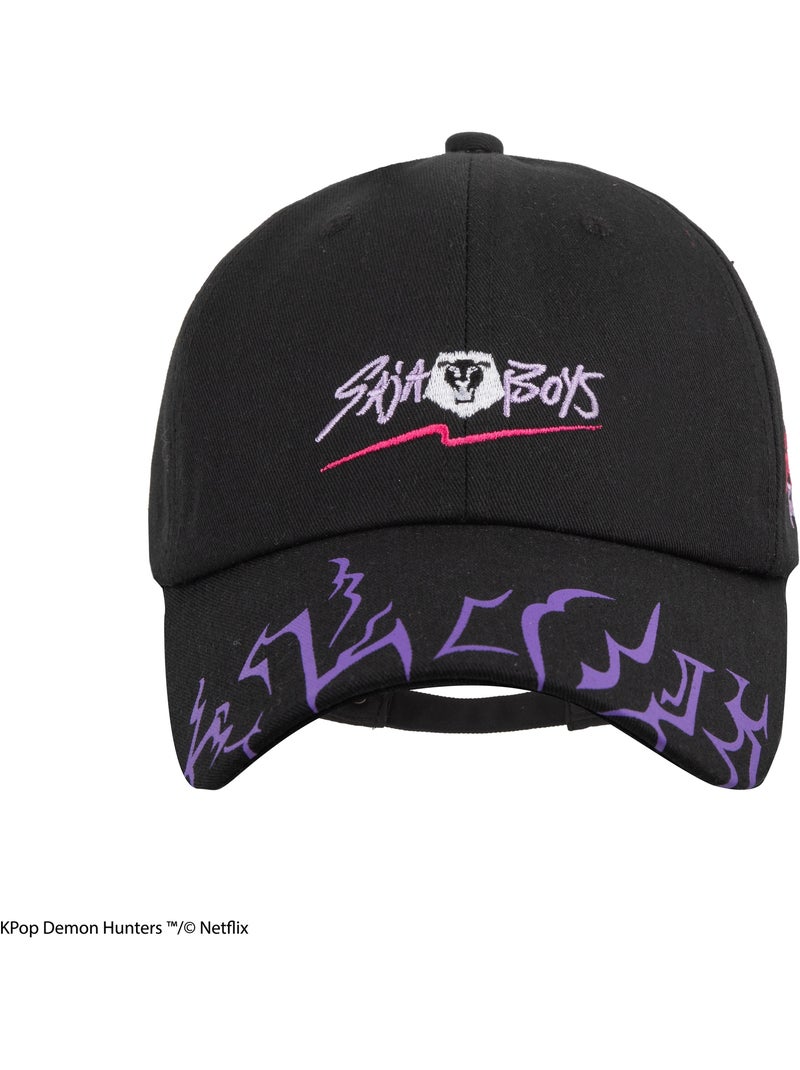 Casquette Saja Boys - KPop Demon Hunters Noir - Kiabi