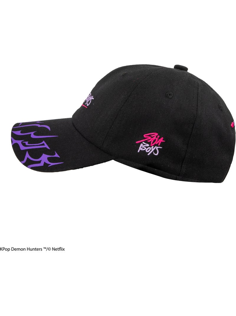 Casquette Saja Boys - KPop Demon Hunters Noir - Kiabi