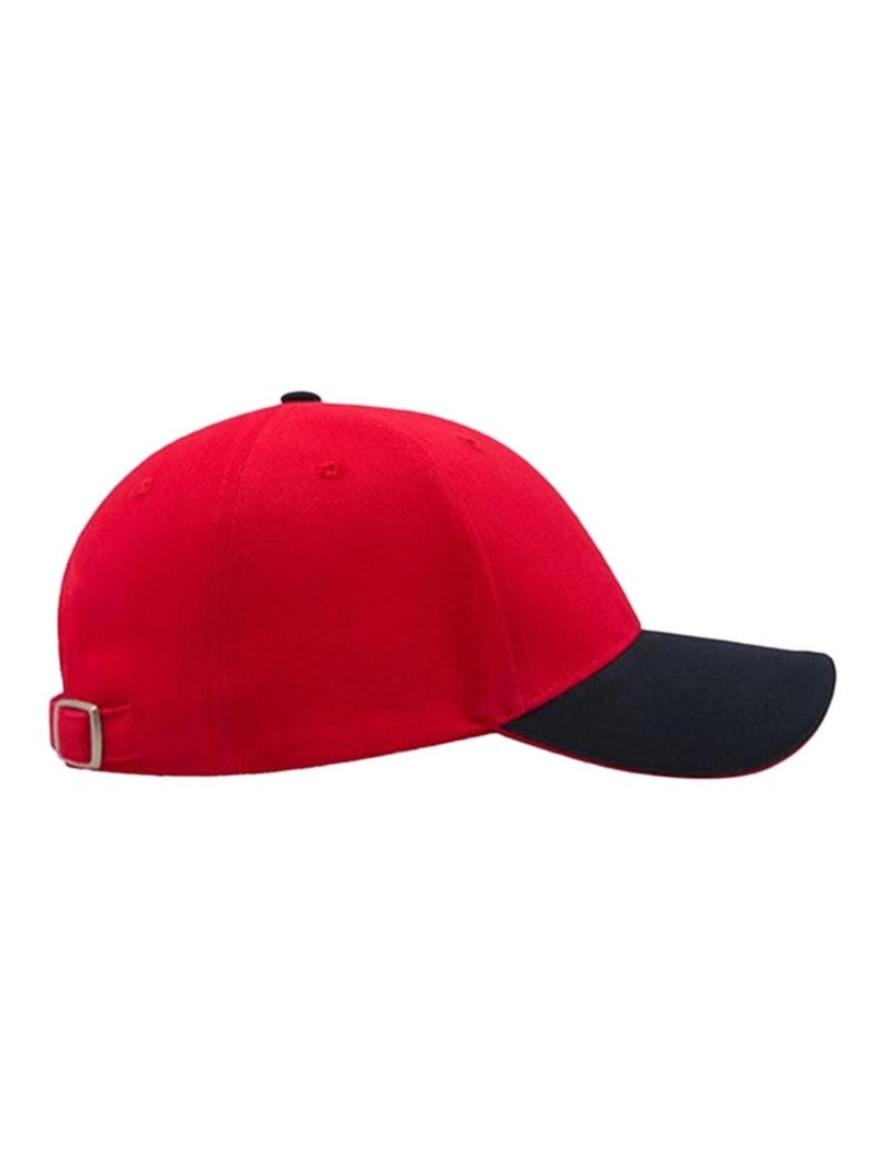 Casquette sandwich en coton épais - mixte - atlantis Rouge cachemire - Kiabi