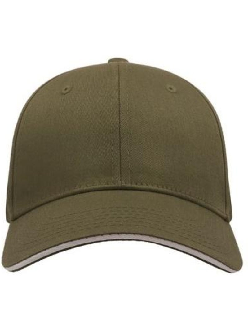 Casquette sandwich sport - mixte - atlantis Vert olive - Kiabi