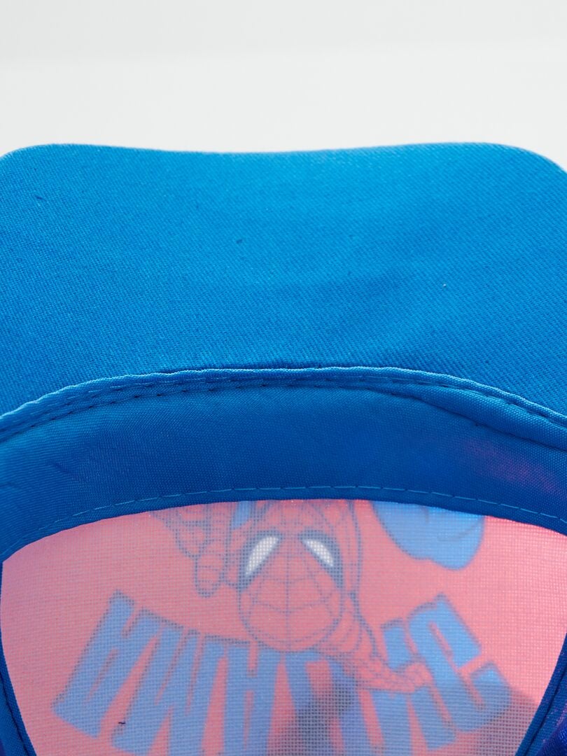 Casquette 'Spider-Man' en toile bleu - Kiabi