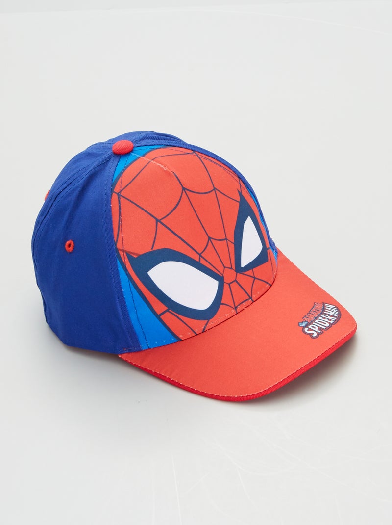 Casquette 'Spider-Man' en toile Rouge - Kiabi