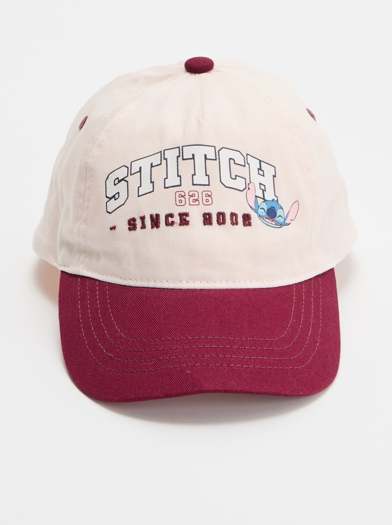 Casquette 'Stitch' 'Disney' Beige - Kiabi
