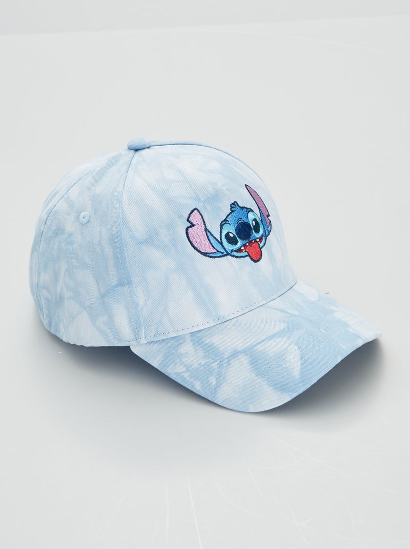 Casquette 'Stitch' en toile bleu - Kiabi