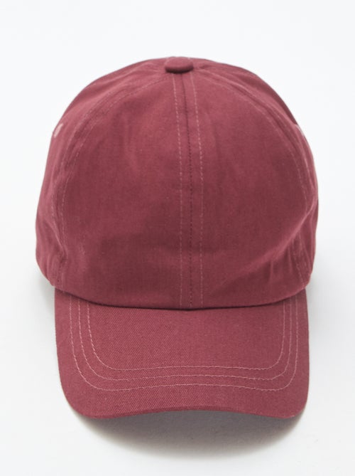 Casquette style baseball unie - Kiabi